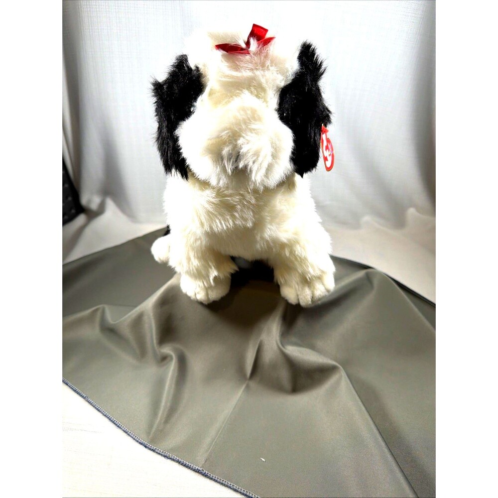 Ty Beanie Buddy Poofie the Old English Sheepdog plush Poofie Best In Show